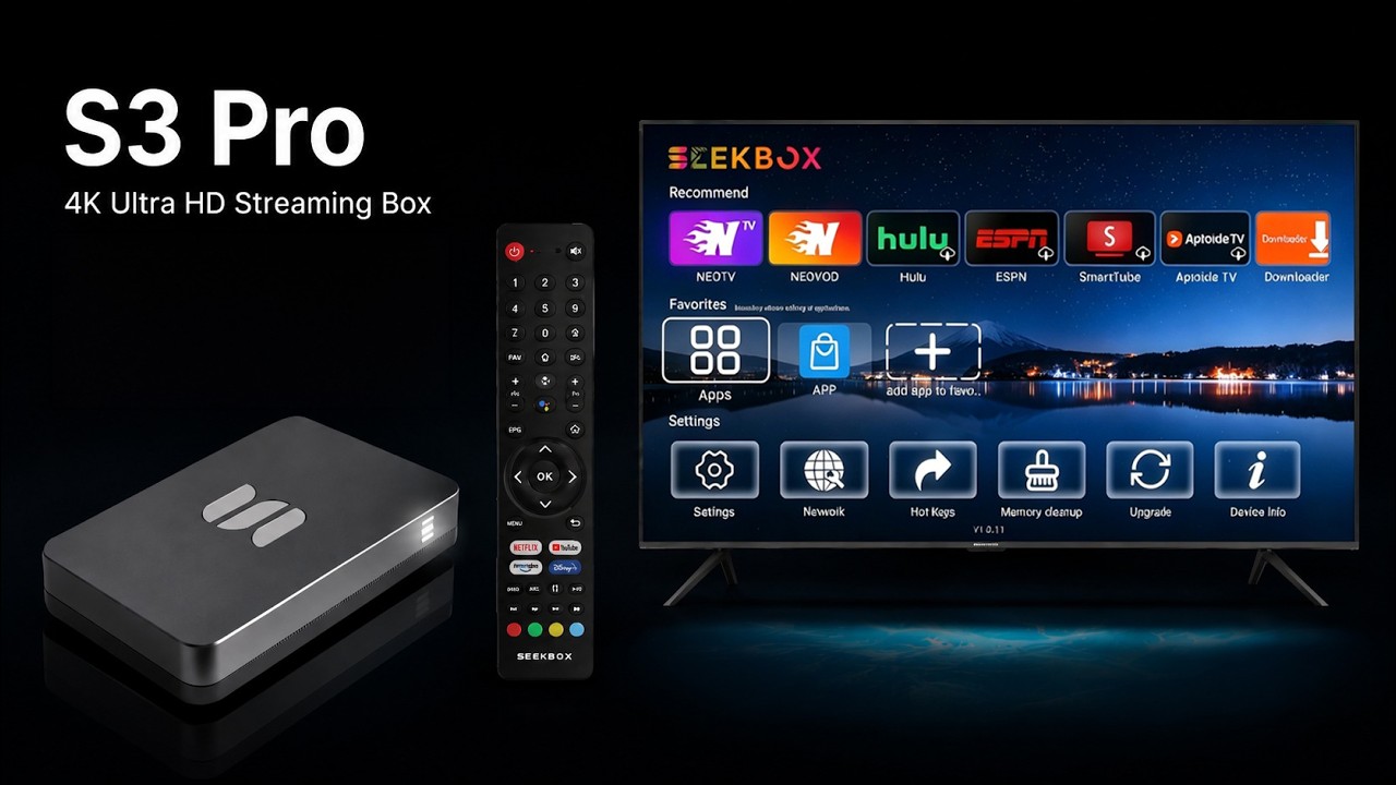 SeekBox S3 Pro Android TV Box is the New Kid on the Block and its Worth the Look!