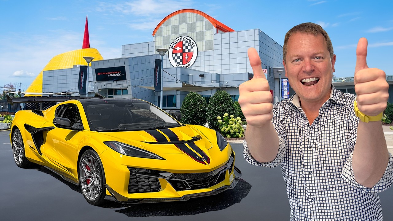 IT'S HERE! Collecting My New CORVETTE ZR1X