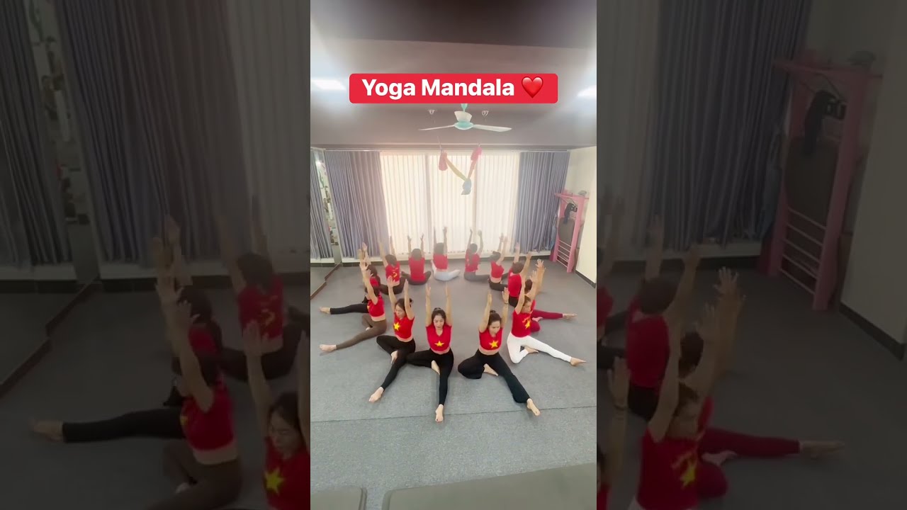 Yoga Mandala ❤️ #mandala #wow #art #yoga #trending #shorts #ytshorts #viral
