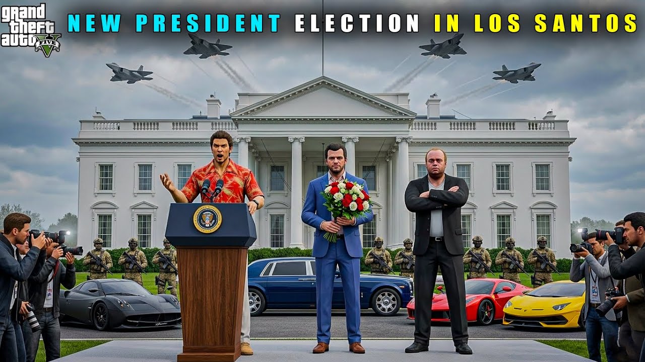 GTA 5 : FINALLY NEW PRESIDENT ELECTION IN LOS SANTOS || BB GAMING