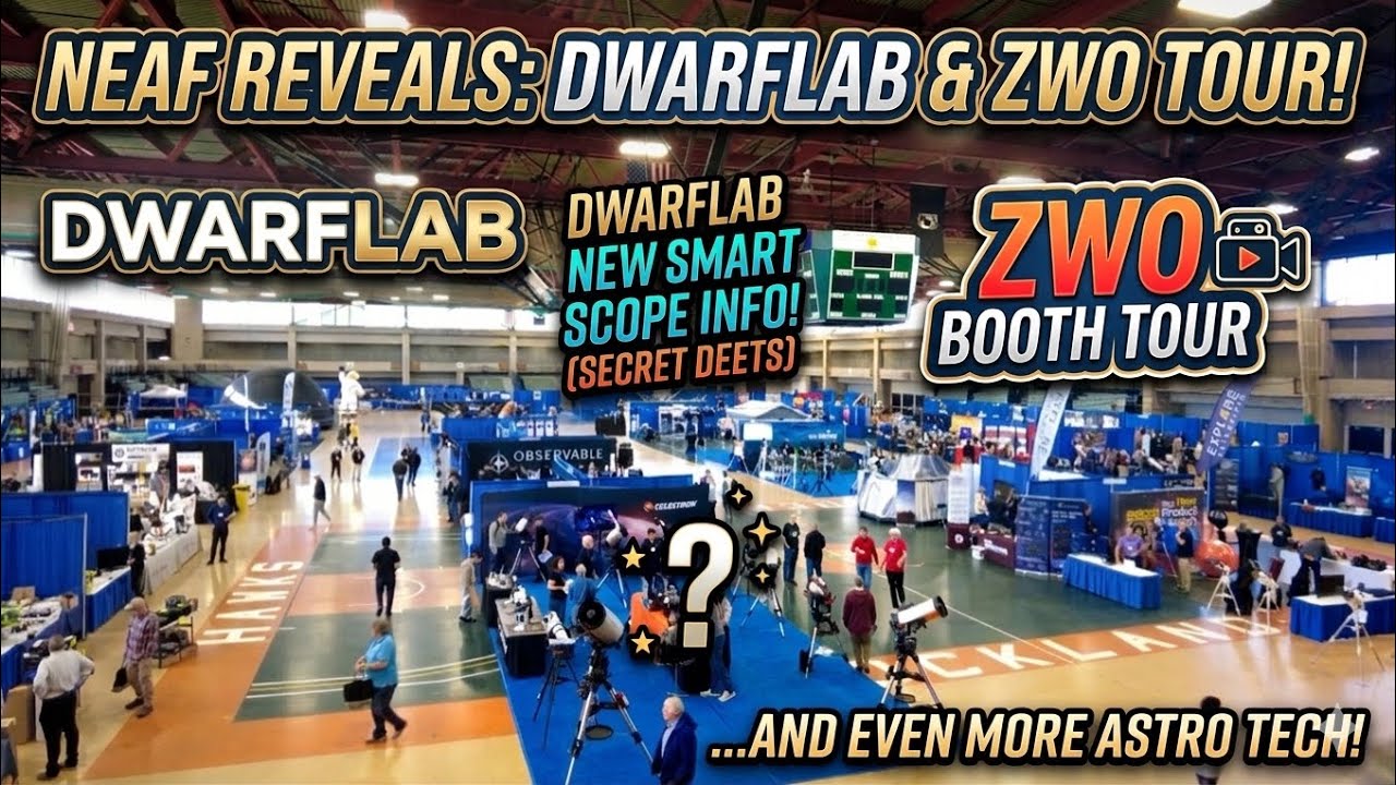 NEAF 2026 UNCUT: “Dwarf 4” details, ZWO booth Tour, and more!