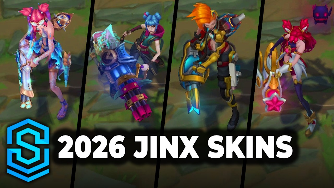 Jinx Skins Spotlight 2026 | League of Legends