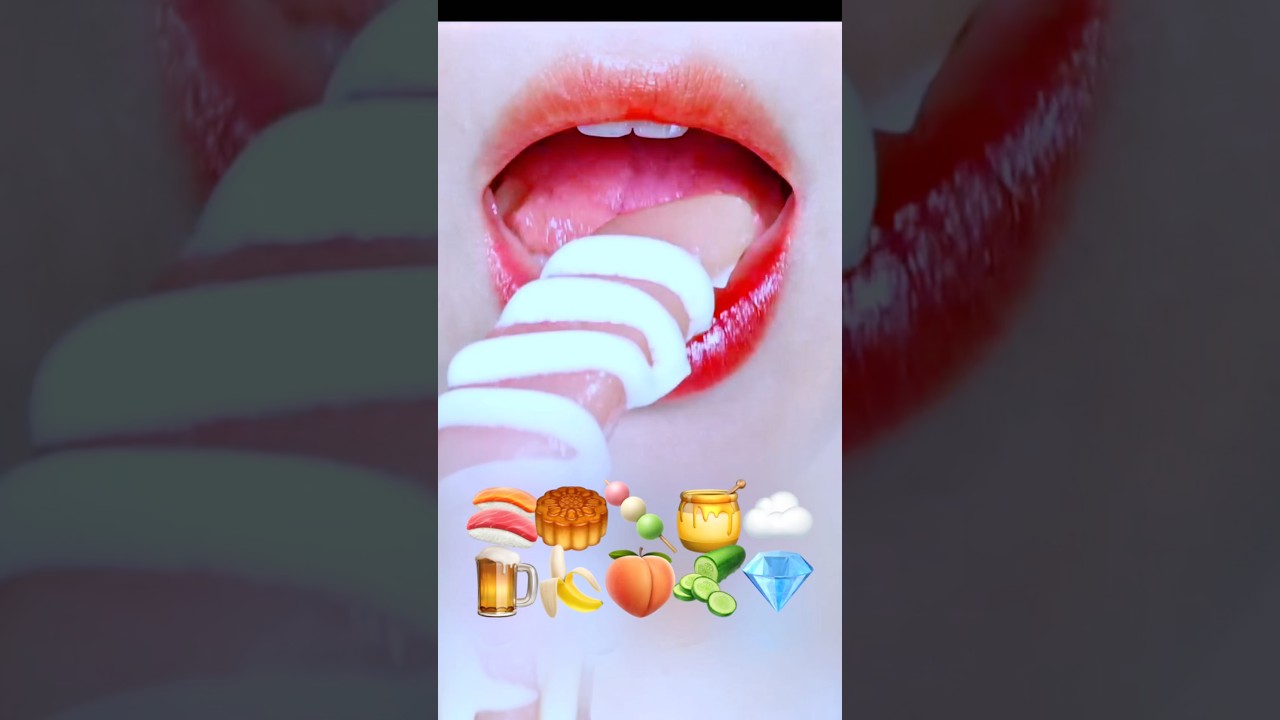 Asmr emojifood | @MoonASMR222 |sub💝#shorts #mukbang #asmr #food #subscribe #tiktok #fyp