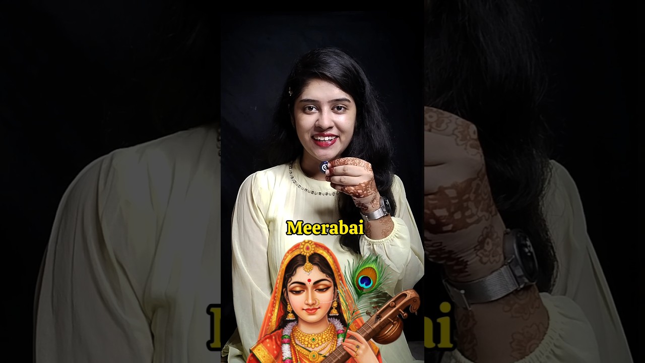 Meerabai: Jinhone Shri Krishna Ko Apna Pati Mana 🙏💙 | Meerabai Story #shorts