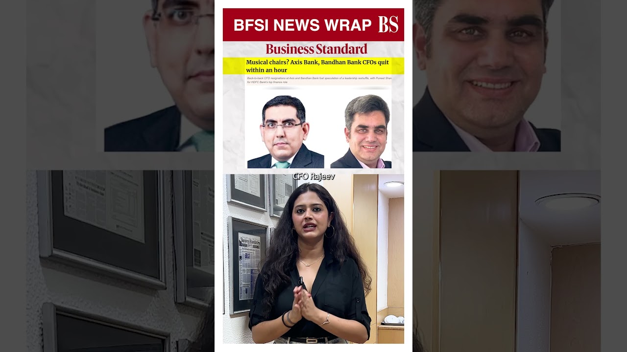 HDFC Bank names former CEC as chairman; CFO shuffle across private banks; RBI sees risks easing