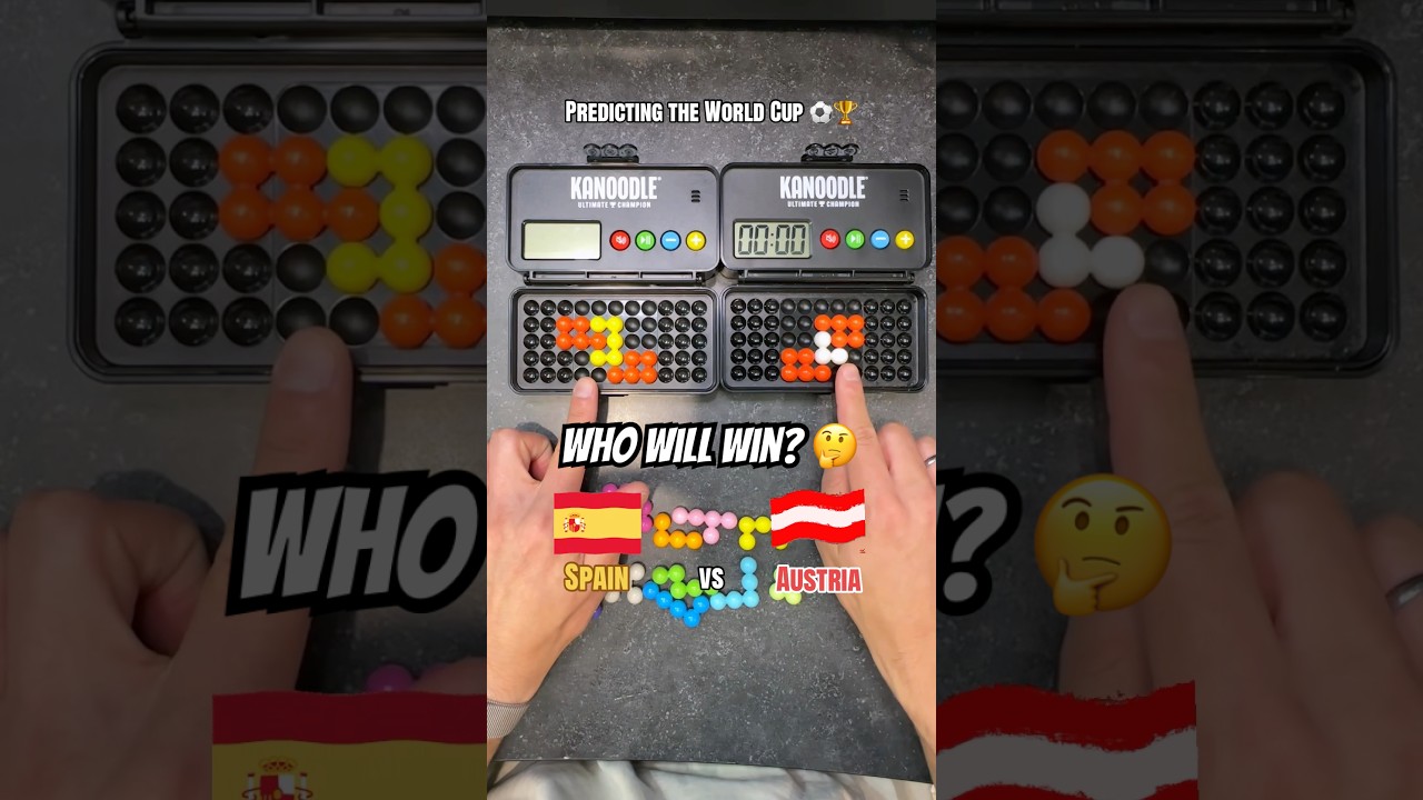 Predicting the World Cup Using Puzzles: Spain vs Austria