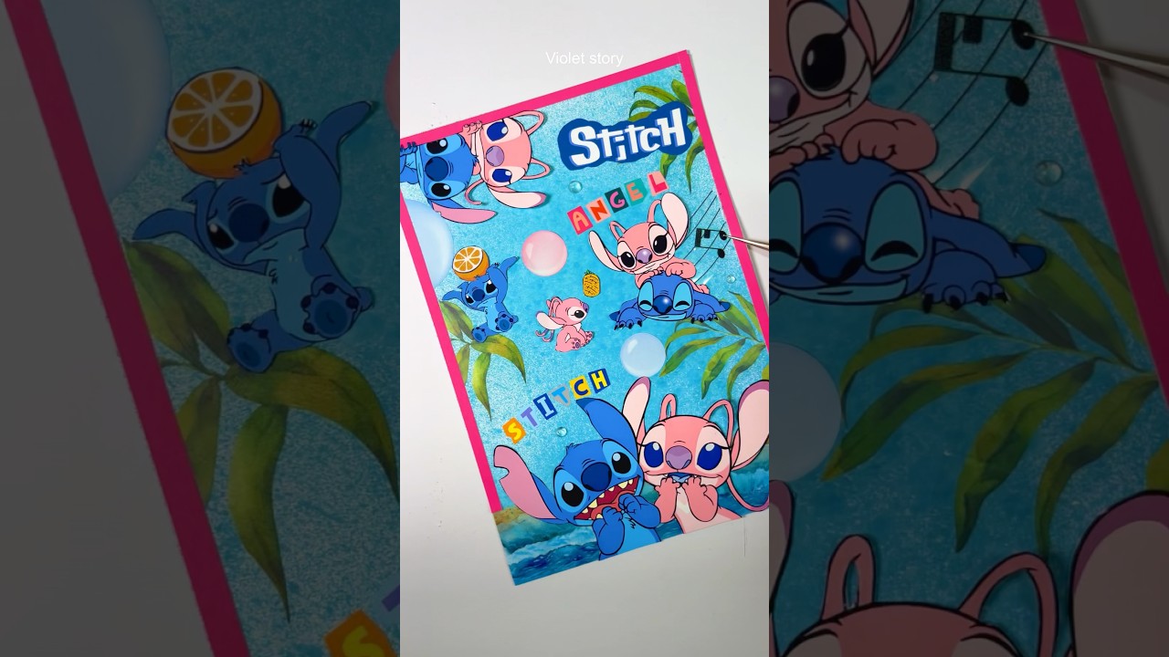 Journaling 다꾸 | Stitch & Angel 스티치 & 엔젤 | Scrapbooking