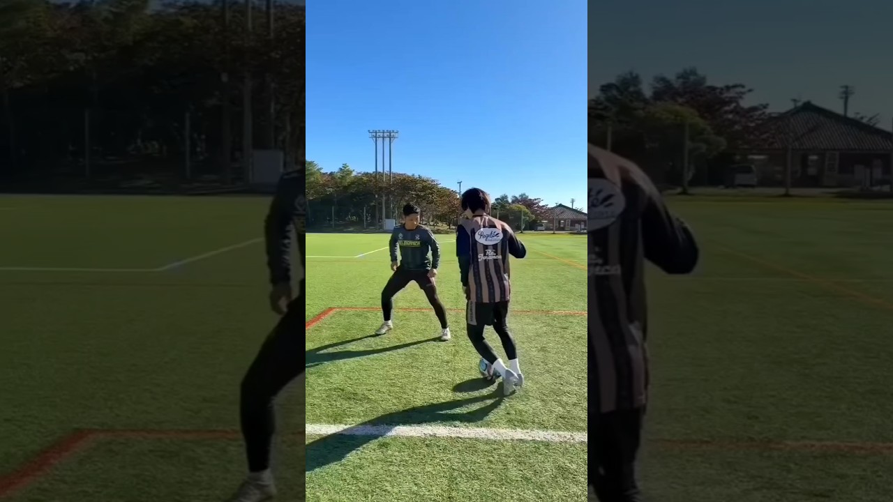 Trap 🪤 football skills ⚽🥵❤️ #football #skills #soccer #shorts