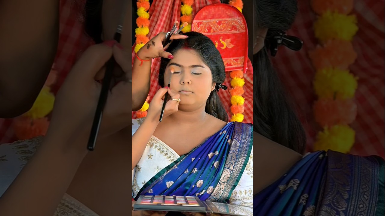 Bridal makeup tutorial❤️ #shorts #youtubeshorts #makeup #bridal #bridalmakeup #viral #viralvideo