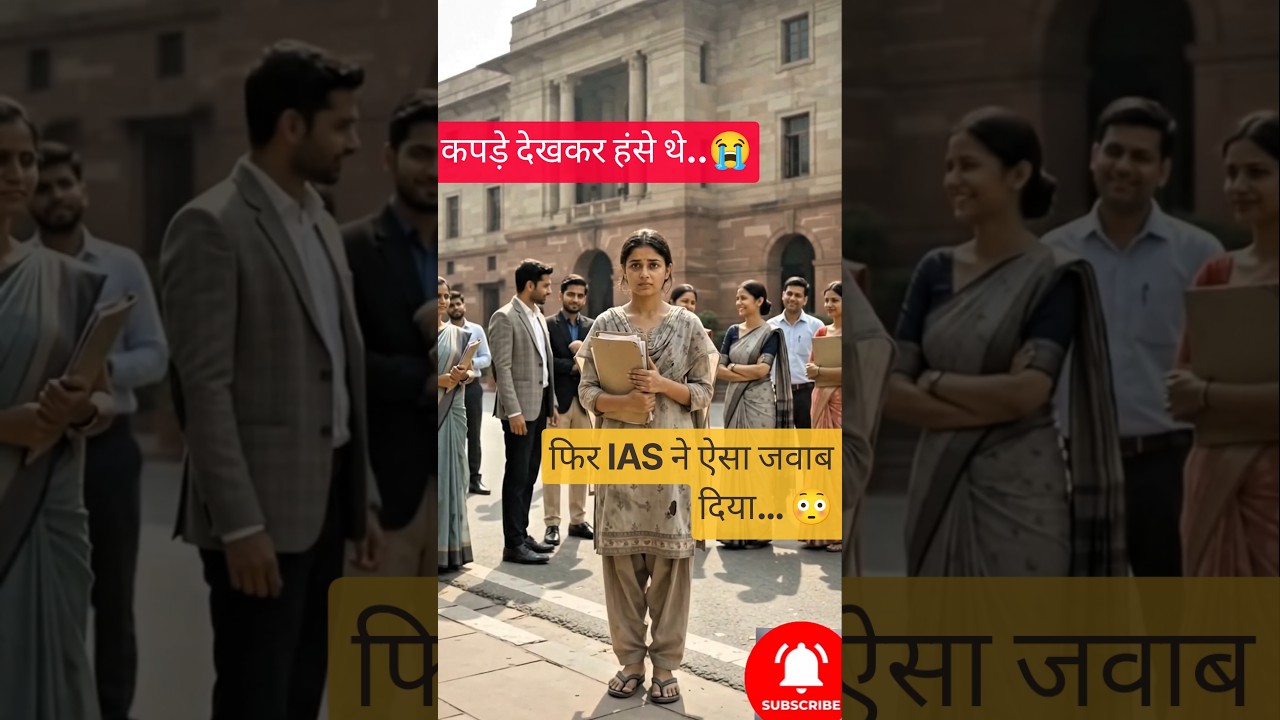 फटे कपड़ों में IAS इंटरव्यू देने पहुंची लड़की, लोग हंसे… लेकिन उसका जवाब सुनकर पूरा पैनल रो पड़ा! 😱