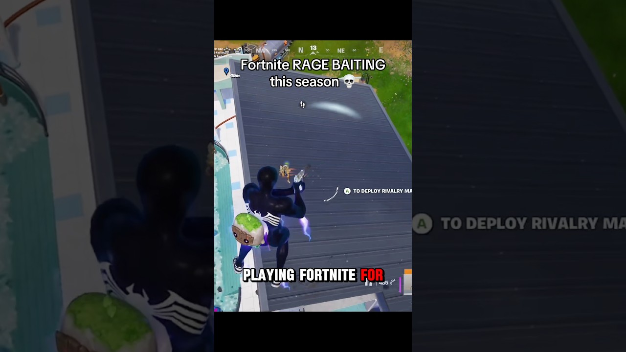 Fortnite RAGE BAITING this season 💀