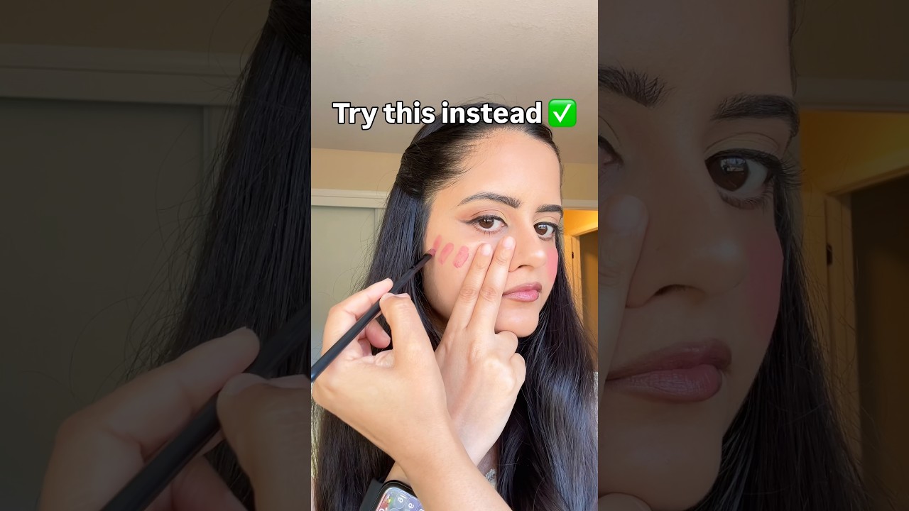 Makeup hack😱 #shorts #shortvideo #youtubeshorts #makeup #makeuphacks  #viralhacks