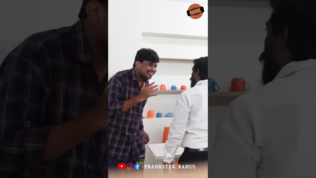 என்ன அசிங்கம் படுத்துறியா 😤 #Tea #Comedy #PranksterRahul #PrankVideos #PSR