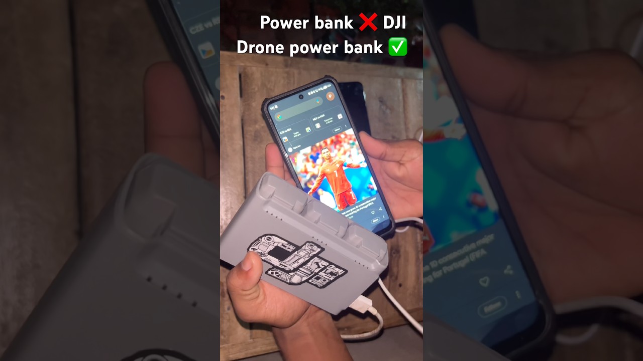Power bank ❌ DJI Drone power bank ✅ #viral #dji #powerbank