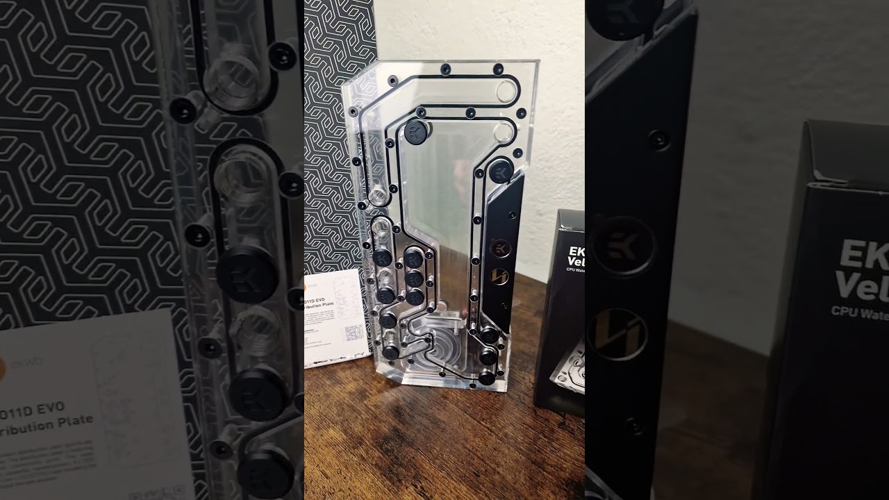 EK MANA G2 | EK QUANTUM VELOCITY2 | Pc Watercolling componenys #pcbuild #gamingpc #watercooledpc