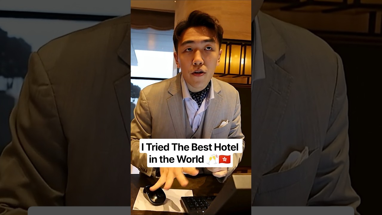 I Tried The Best Hotel in the World 🥂🇭🇰