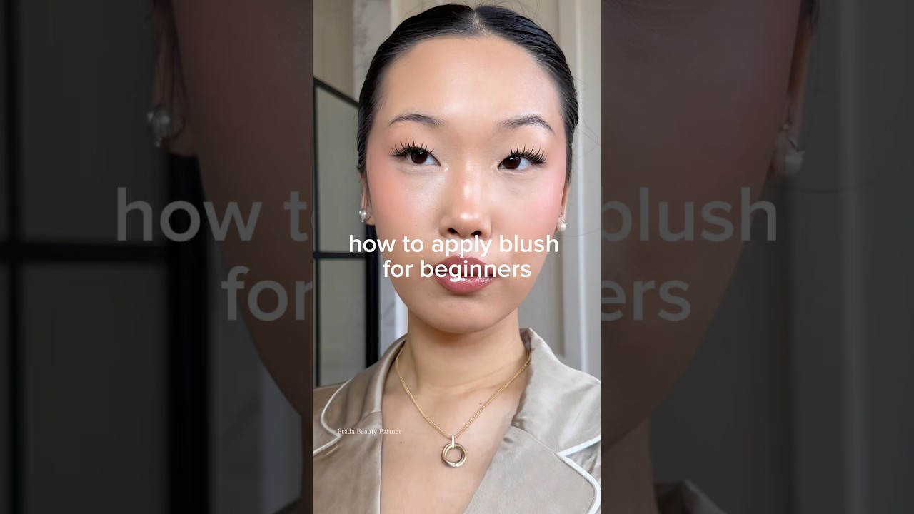 #pradabeautypartner you can’t mess up your blush with the new @p@pradabeautytouch blush