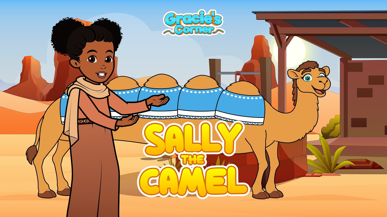 Sally the Camel | Fun Counting Song for Kids | @graciescorner Nursery Rhymes
