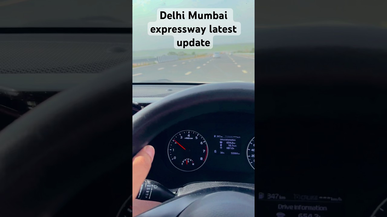 Latest update on delhi Mumbai expressway tumnel #delhimumbaiexpresswayupdate #travel #driving #viral