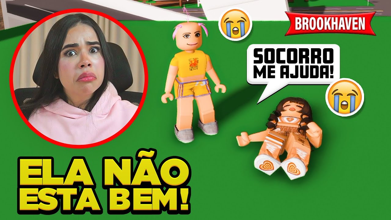 CONHECI A GAROTA MAIS ANORMAL DE TODO BROOKHAVEN
