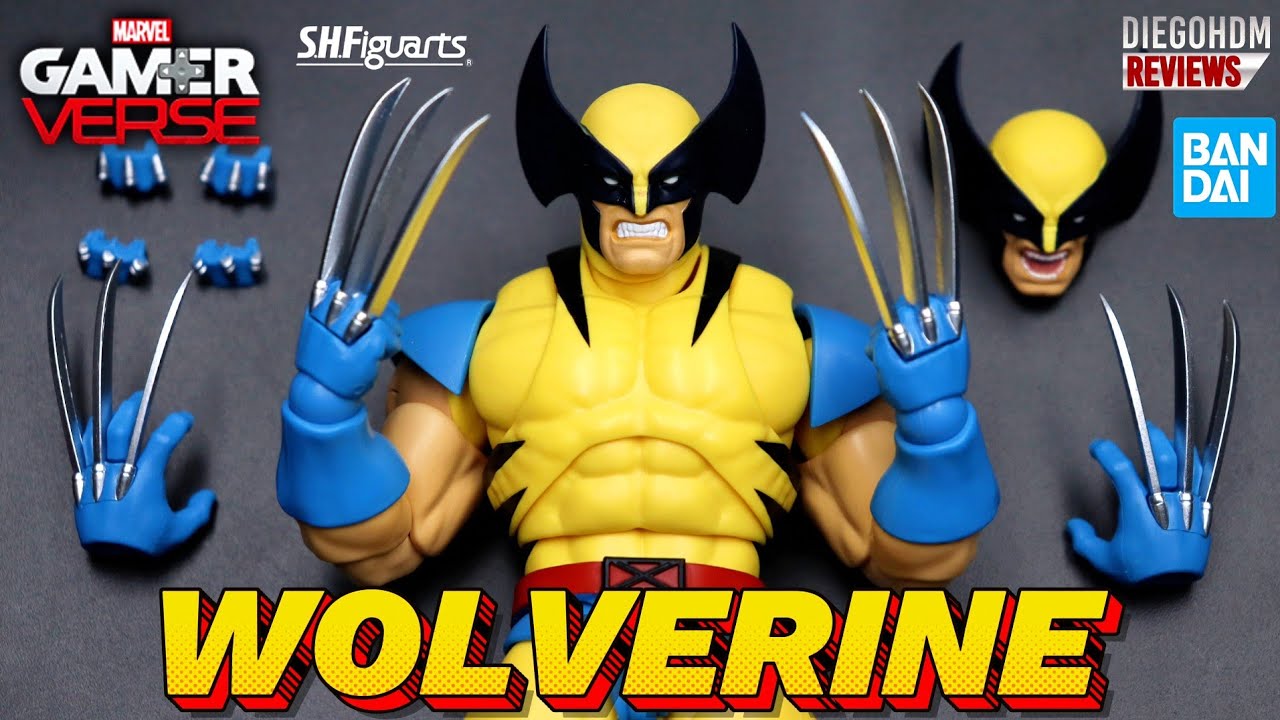 WOLVERINE GAMERVERSE S.H.Figuarts Bandai Unboxing e Review