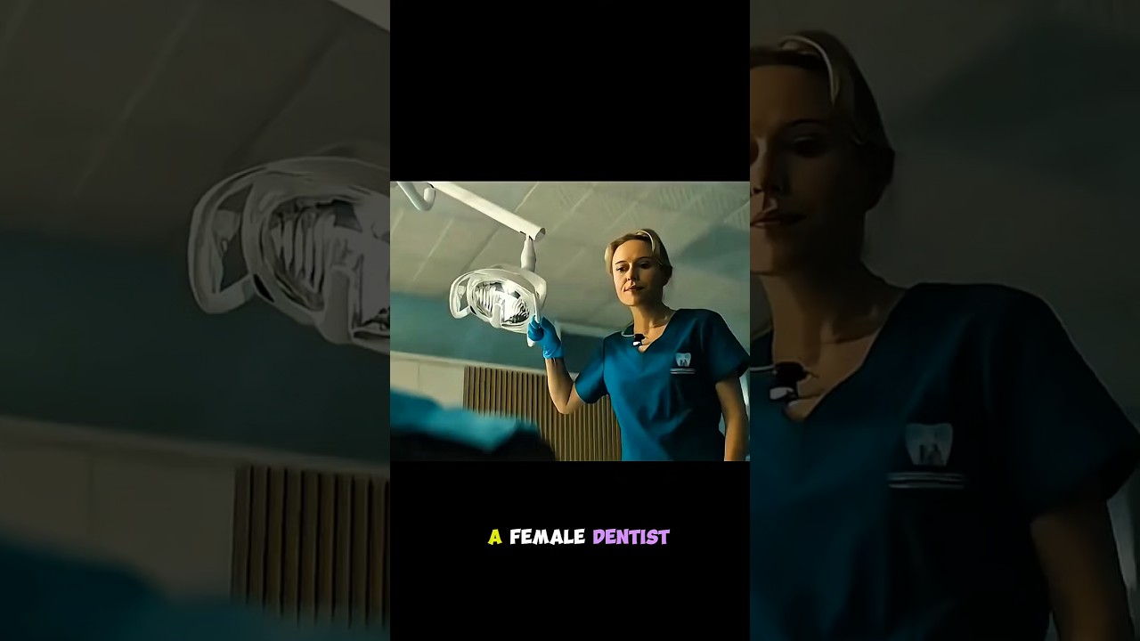 Dentist Found Something Strange Between Her Teeth! #shorts