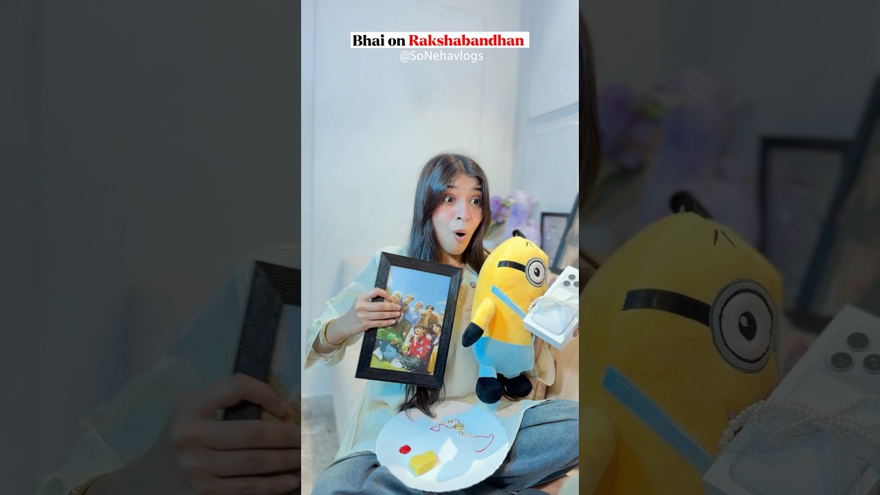 Bhai on Rakshabandhan 😁 #viralvideo #rakshabandhan