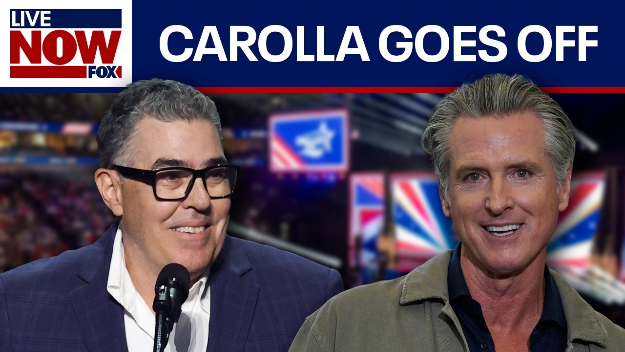 Adam Carolla goes off on Gavin Newsom & California during GOP midterm convention