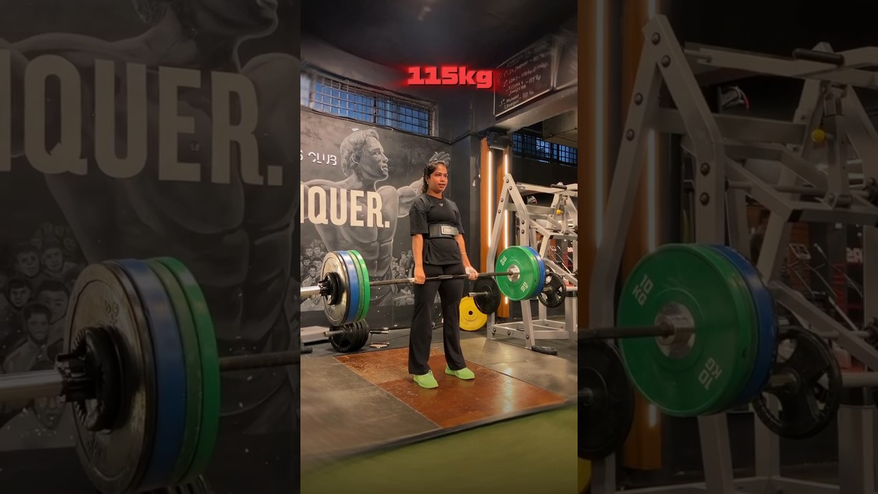 My New PR 😎🔥 #shorts #healthylifestyle #pr #fitgirl #powerlifting