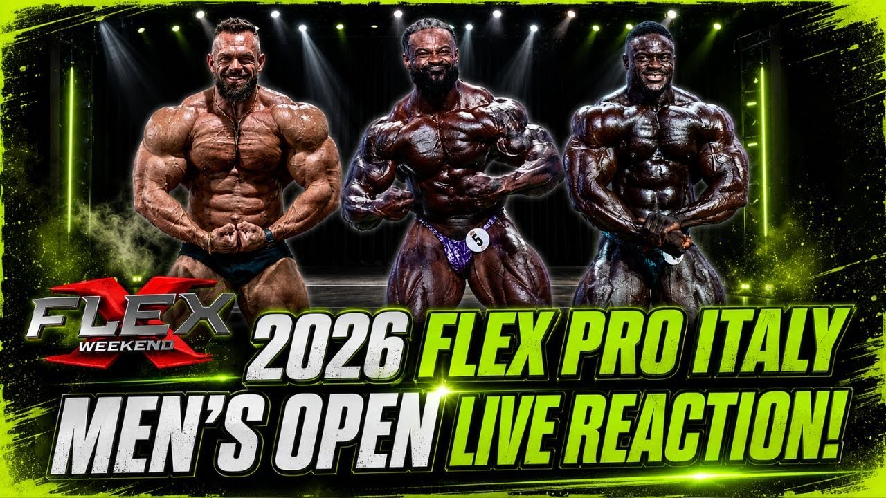 🔴2026 FLEX PRO WEEKEND - Men's Bodybuilding PRE-JUDGING & FINALS - LIVE WATCH ALONG!