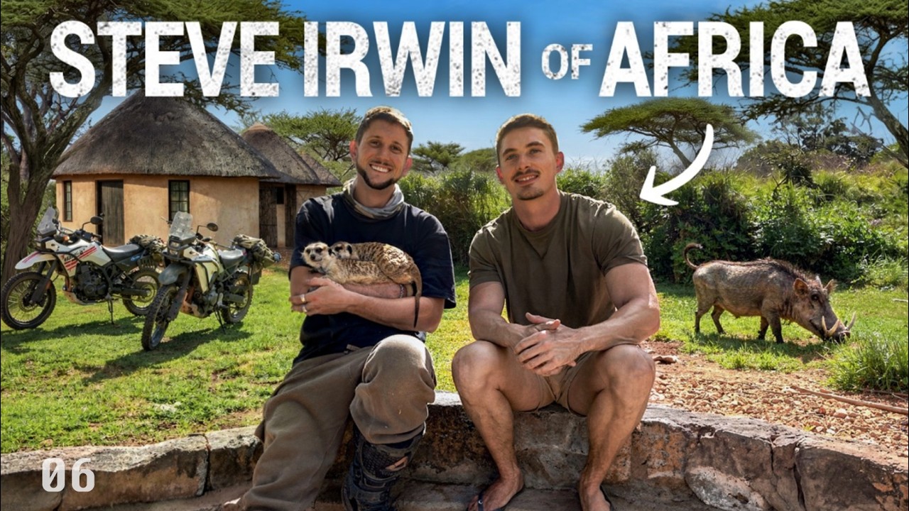 Meet the man who lives with Wild African Animals