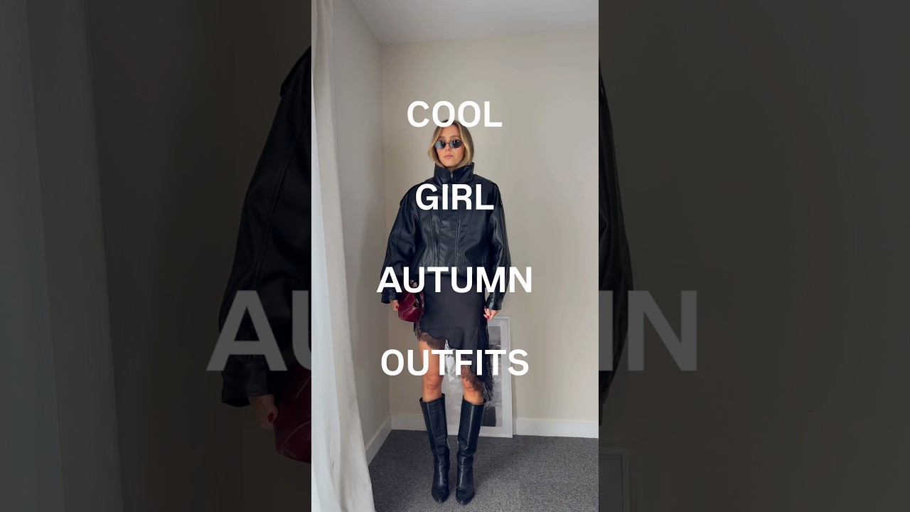 Cool girl autumn outfits 🍂  Save for later #autumnfashion #outfits #outfit #autumnstyle #coolgirl