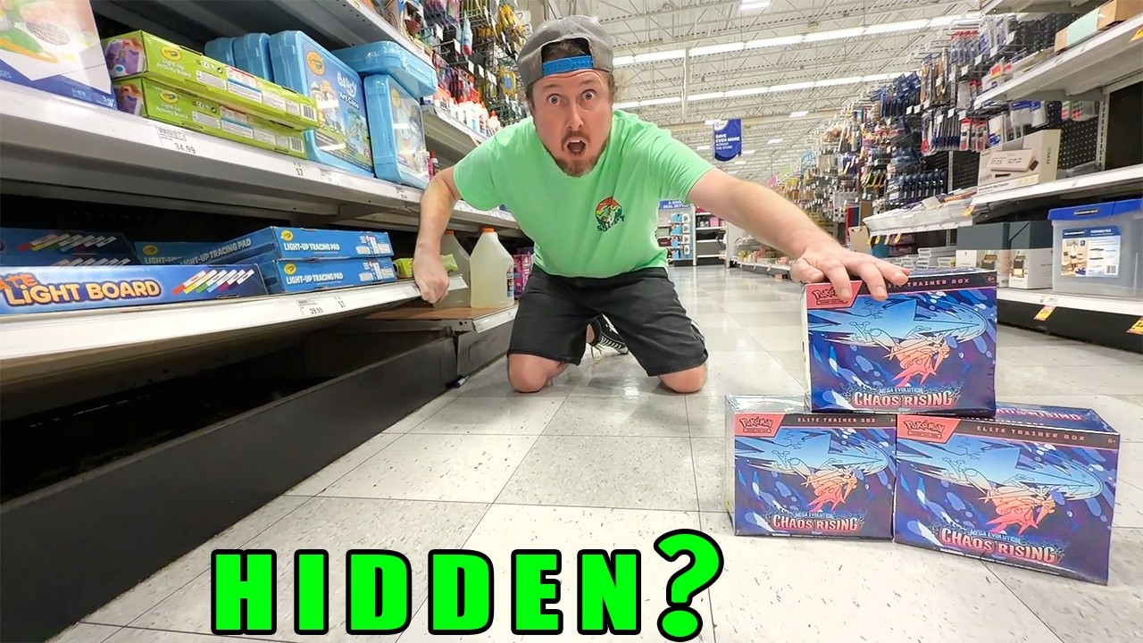 The Search For HIDDEN Pokemon Cards in Stores! #90