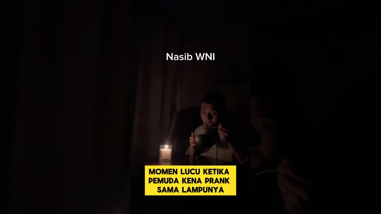 momen lucu ketika pemuda kenak prank sama pln ‼️‼️‼️#ngakak #lucu #kocak #prank #pln #funny #shorts