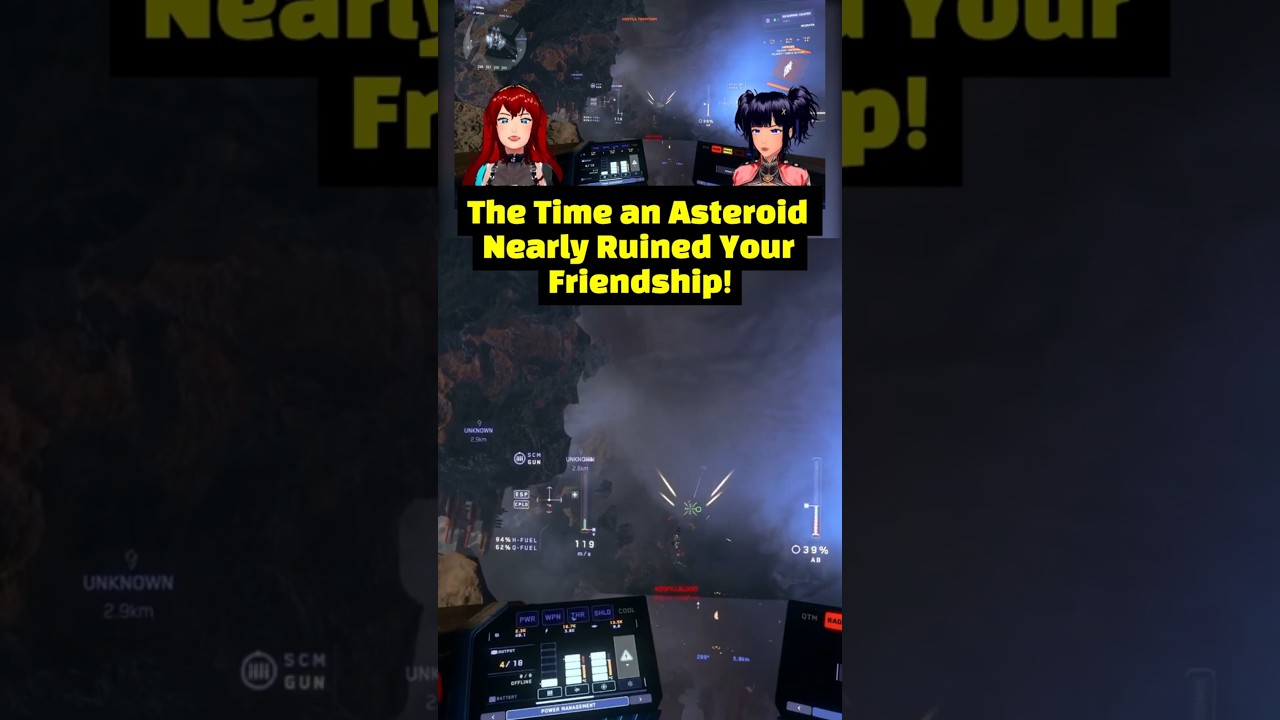 STAR CITIZEN Moment: One Asteroid Almost Ended Our Friendship!