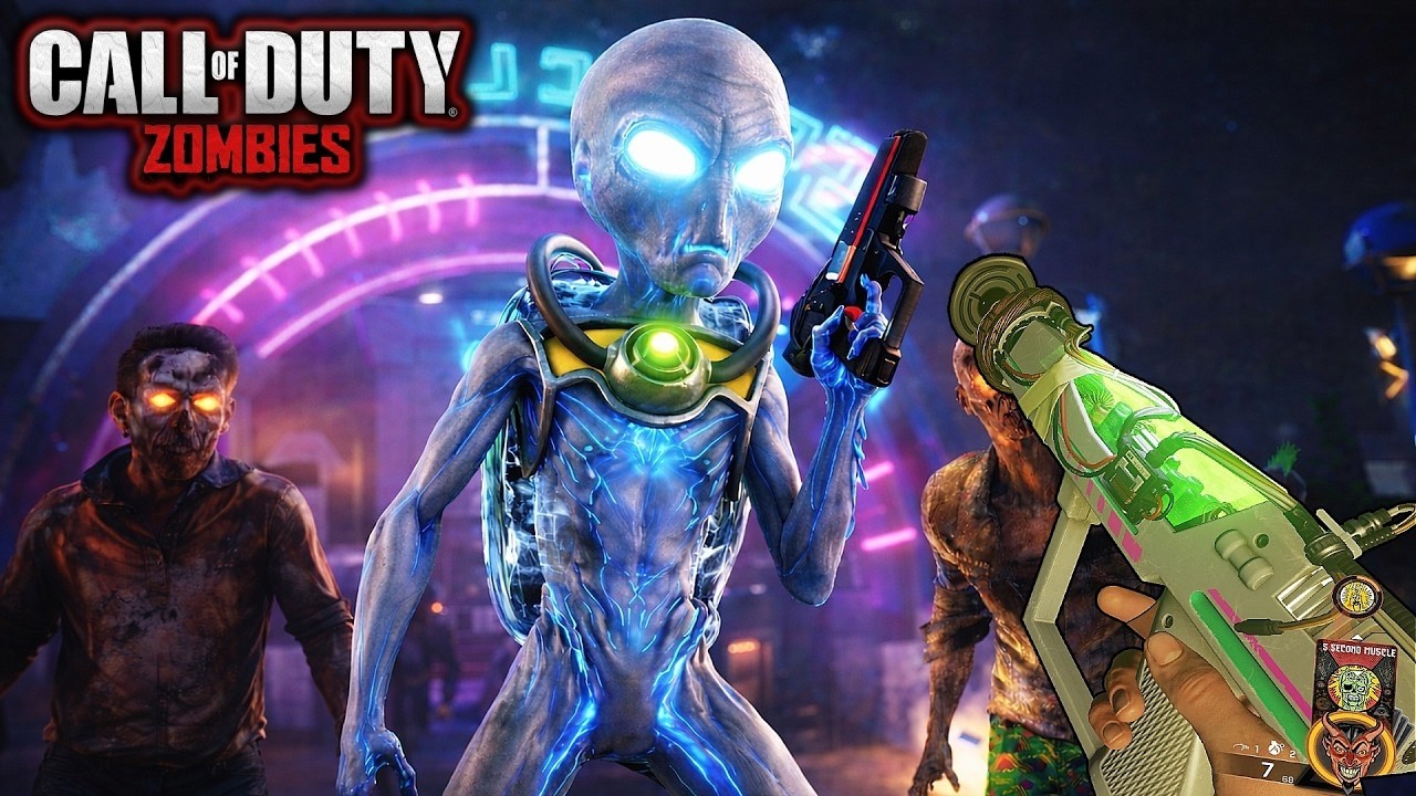 ZOMBIES IN SPACELAND HACIENDO EL EASTER EGG EN SOLO CON EL CORTE DEL DIRECTOR | COD ZOMBIES