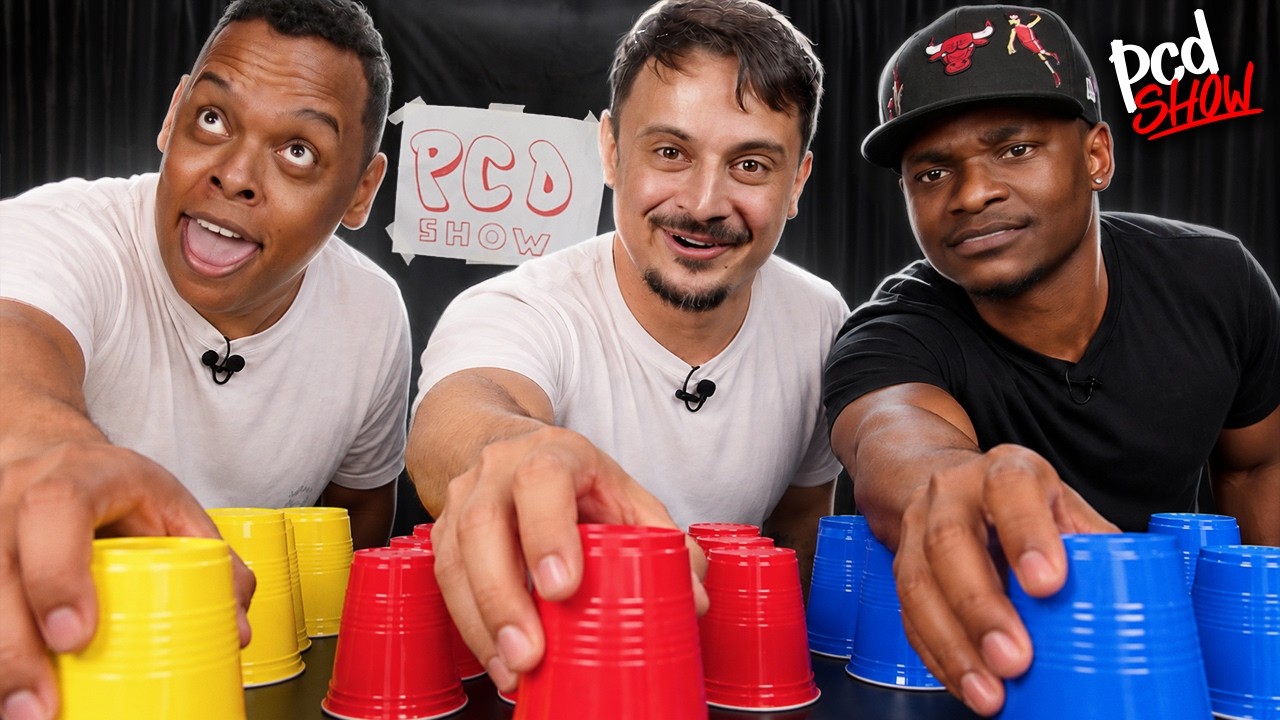 PCD SHOW - JOGO do COPO - DILERA, REPÓRTER TOURETTE e BAPTISTA