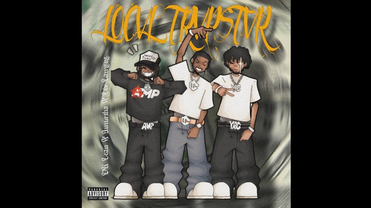 DK LEAN - LOCAL TRAPSTAR Ft. AMURTHA X LIX LAMENT ( Official Lyrics Video ) 2025