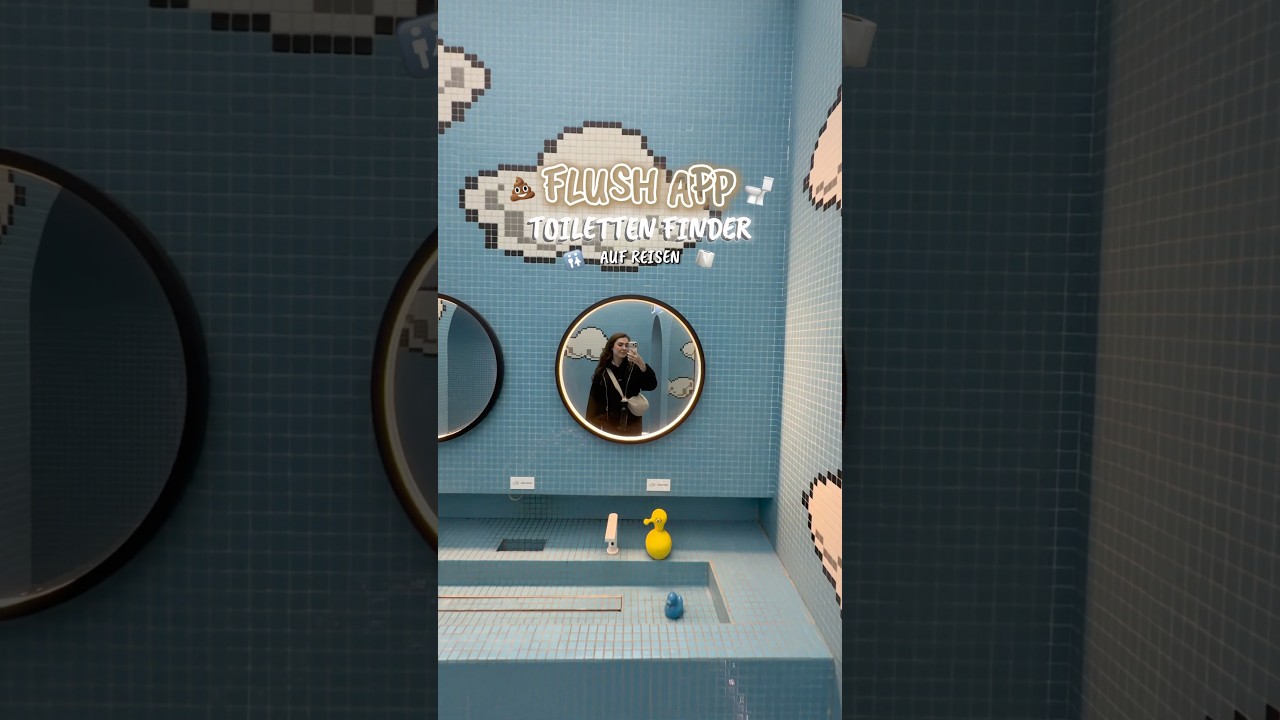 Toiletten-Finder 💩✨🧻 #günstigreisen