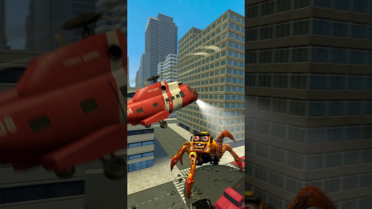 Машины Пожиратели vs Город ЧЕЛЛЕНДЖ #gmod #sfm