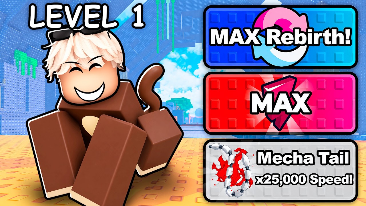 Neu Anfangen mit MAX GAMEPASSES in +1 Monkey Escape!