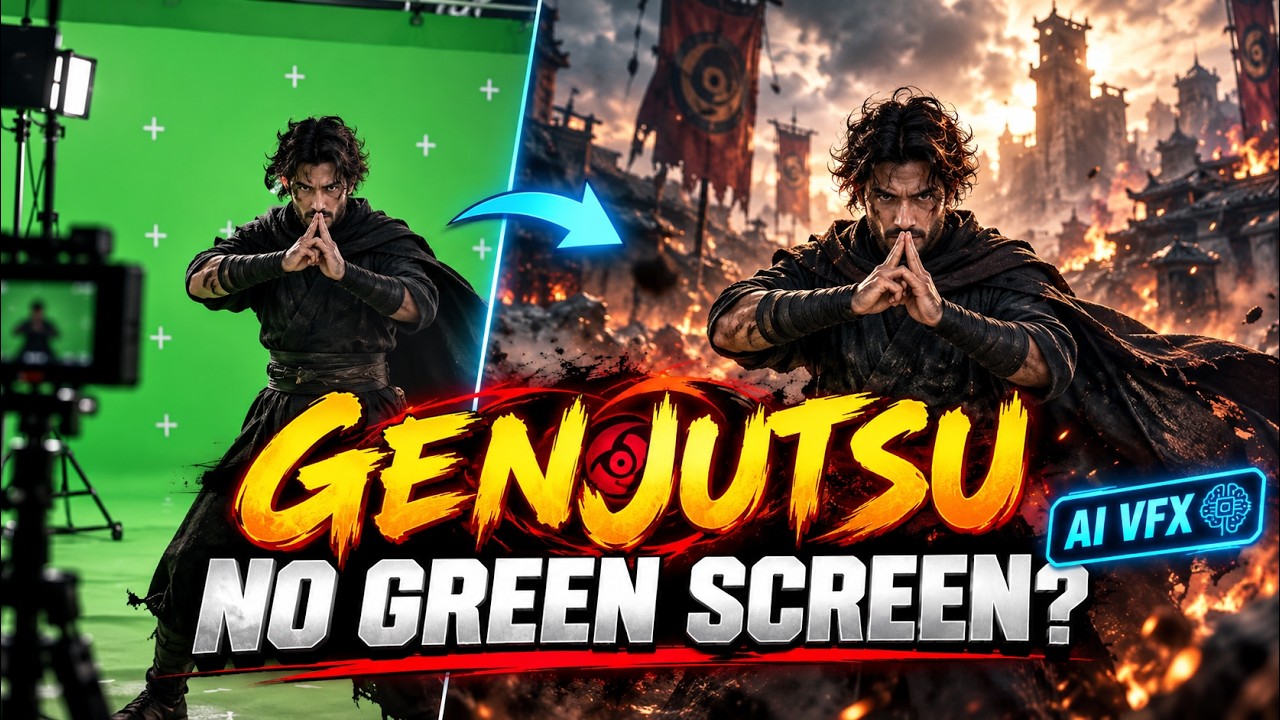Can AI Replace Green Screen VFX? Higgsfield Genjutsu Tested!
