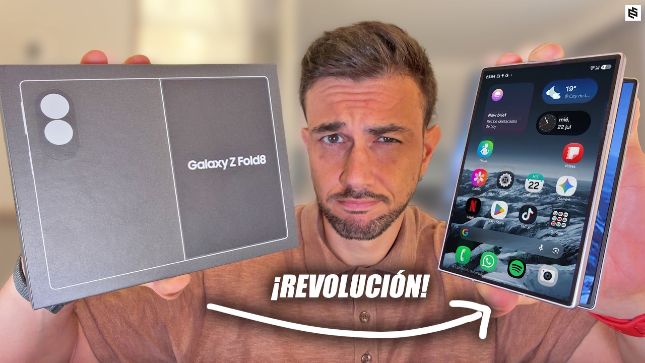 ES MÍO!🔥SAMSUNG GALAXY FOLD 8: PRIMERA REVIEW y UNBOXING