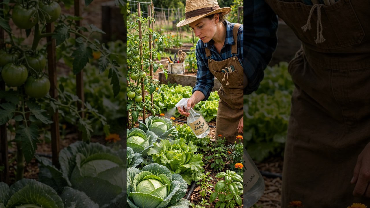Rice Vinegar Spray: Why Farmers Are Switching #agriculture #gardening