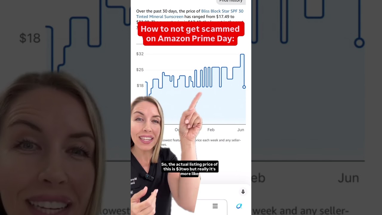 Don’t get scammed on Amazon Prime Day! Use price history and shop smart 🧐