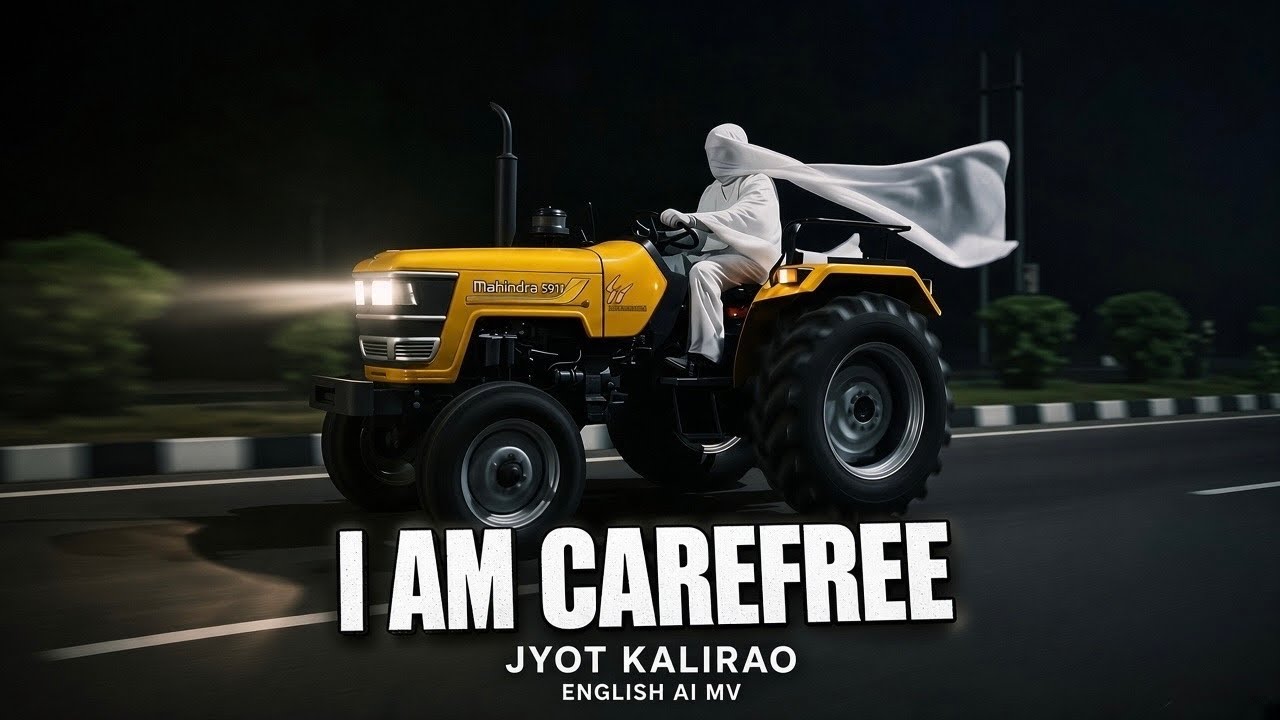 I AM CAREFREE (English AI Song) AI Music Video | Jyot Kalirao | AI Songs | AI Video Made with Gemini