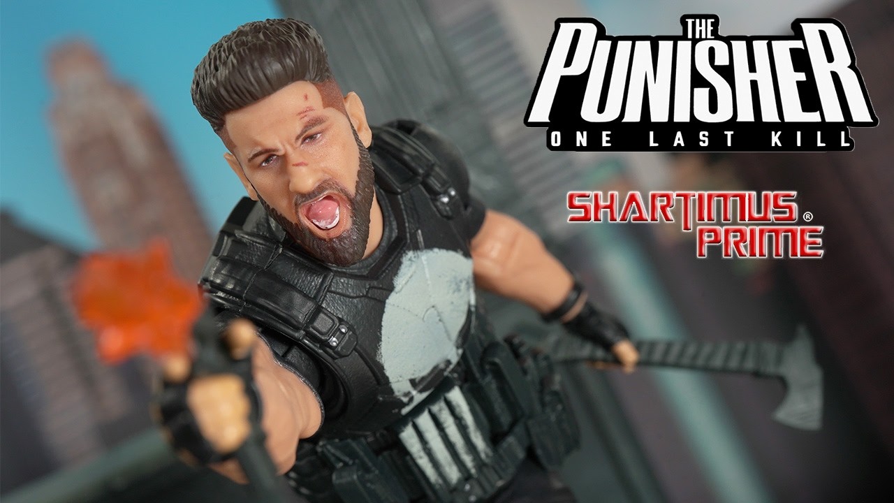 Marvel Legends PUNISHER One Last Kill Disney+ MCU Hasbro Action Figure Review