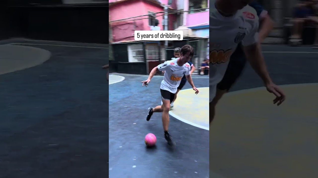 The levels of dribbling… #streetpanna #neymar #football #soccer