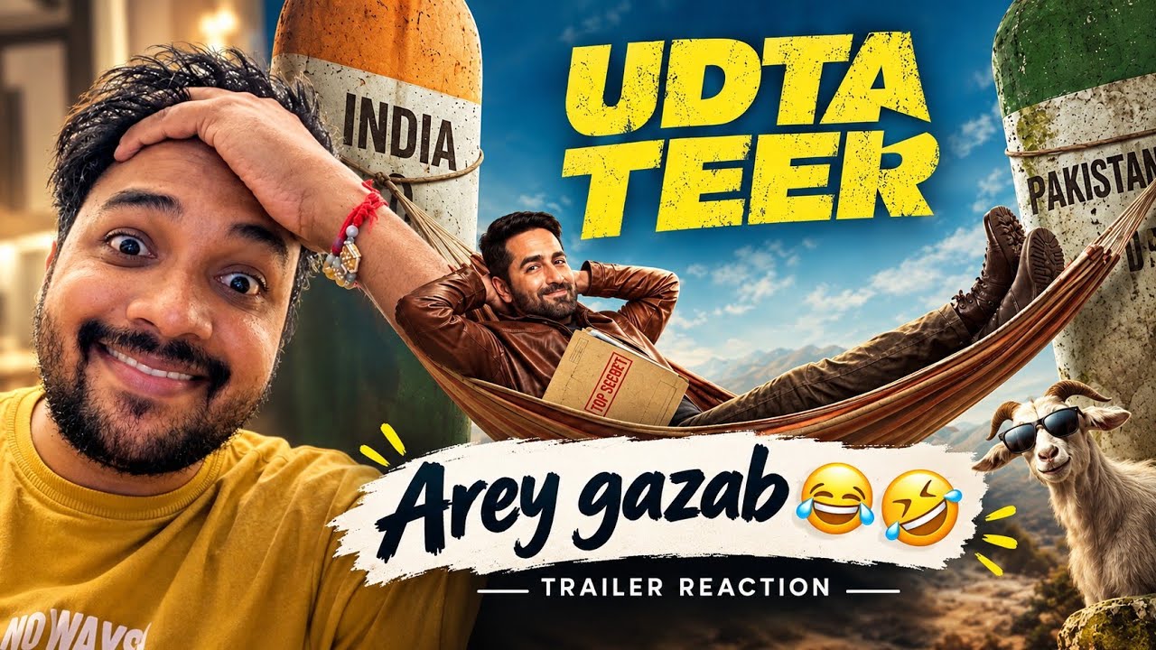Udta Teer Trailer Reaction 😂 |  Ayushmann Khurrana