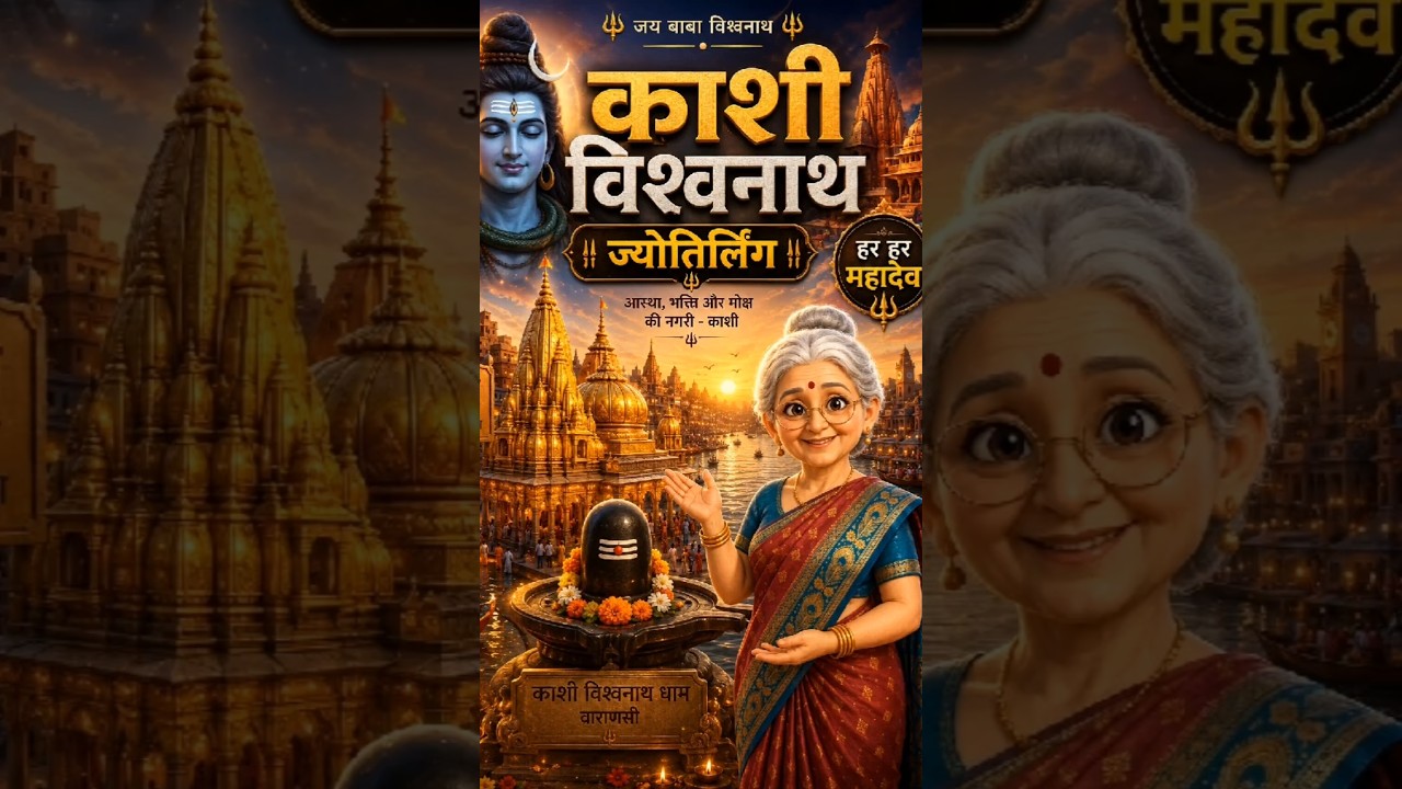 काशी विश्वनाथ ज्योतिर्लिंग की सम्पूर्ण कहानी | Kashi Vishwanath Jyotirlinga | 12 Jyotirlinga 🔱🚩